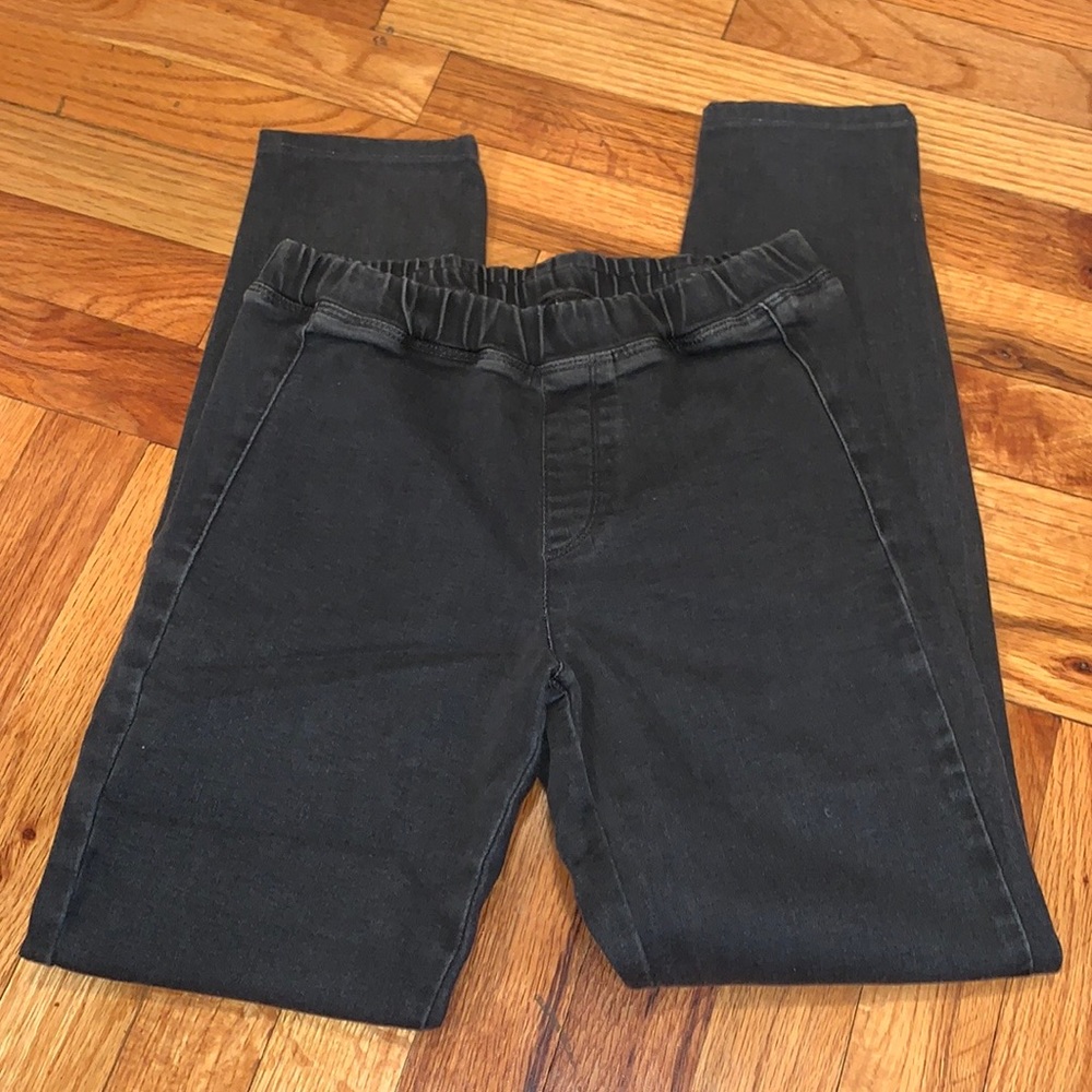 Uniqlo gray elastic waist jeggings!